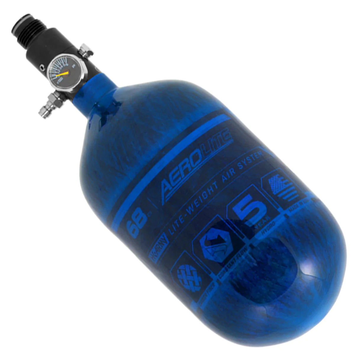 HK Army Aerolite Air Tank (68ci/ 4500) - Blue
