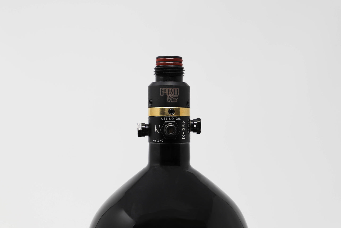Ninja SL2 Compressed Air Tank (68ci, ACE regulator) - Black/Red