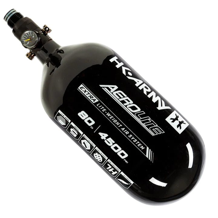 HK Army Extra Lite Air Tank (80ci/4500psi) - Black
