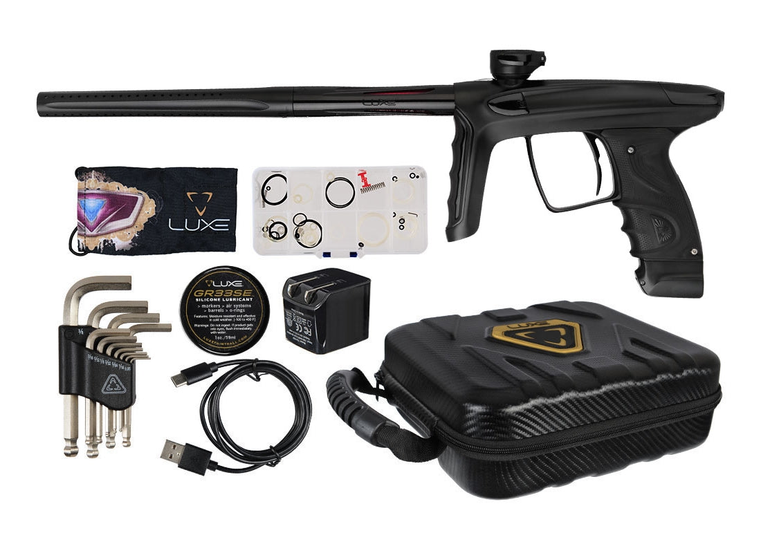 Luxe TM40 Paintball Gun - Dust Black / Polished Black
