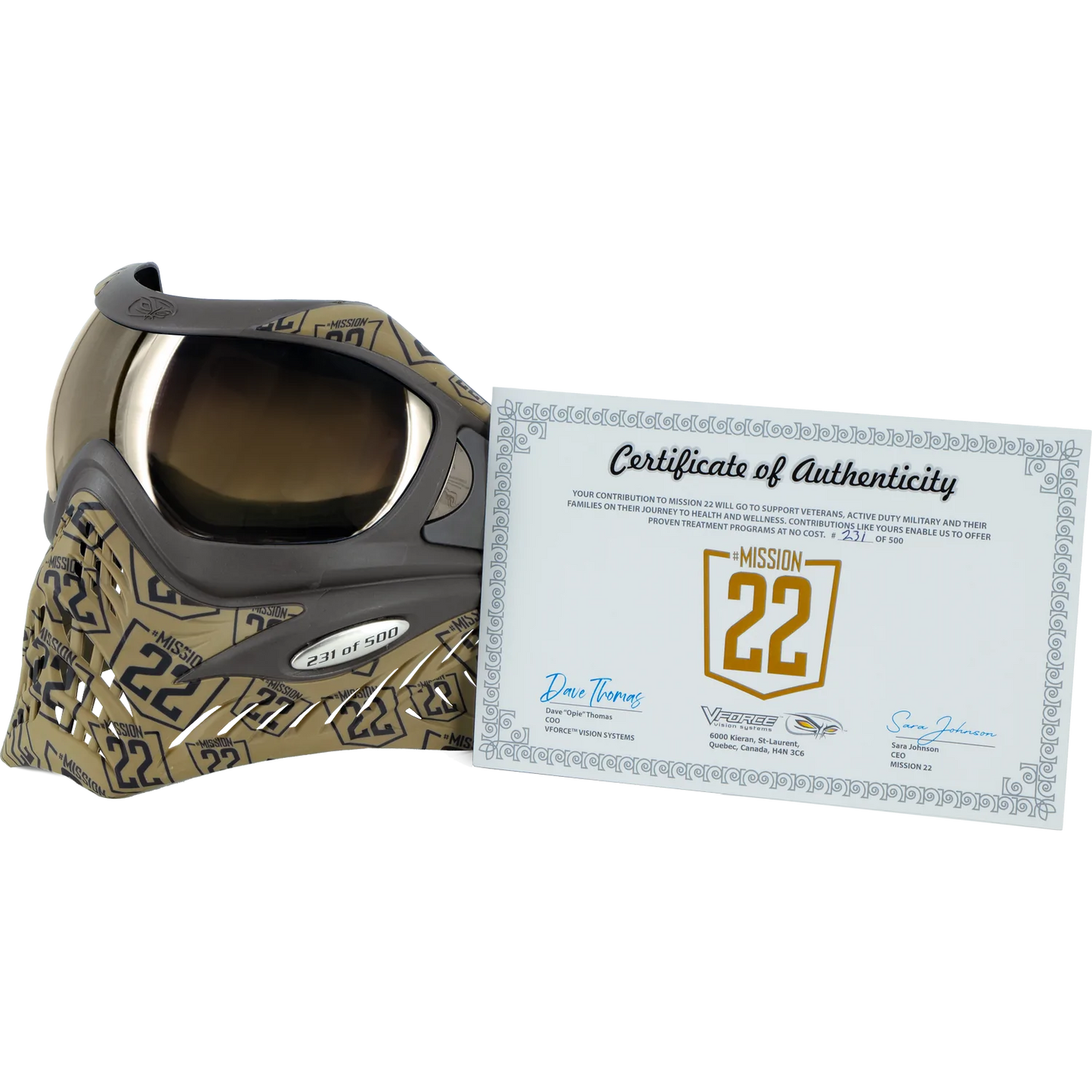 VForce Grill Goggle (LE) - Mission22