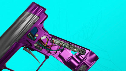 Planet Eclipse CS3 Paintball Gun - HAVOC, Gray / Purple
