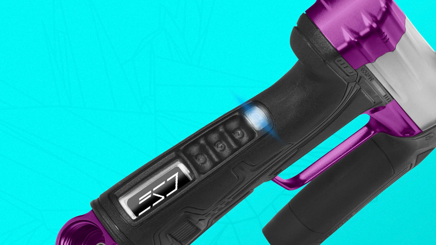 Planet Eclipse CS3 Paintball Gun - HAVOC, Gray / Purple