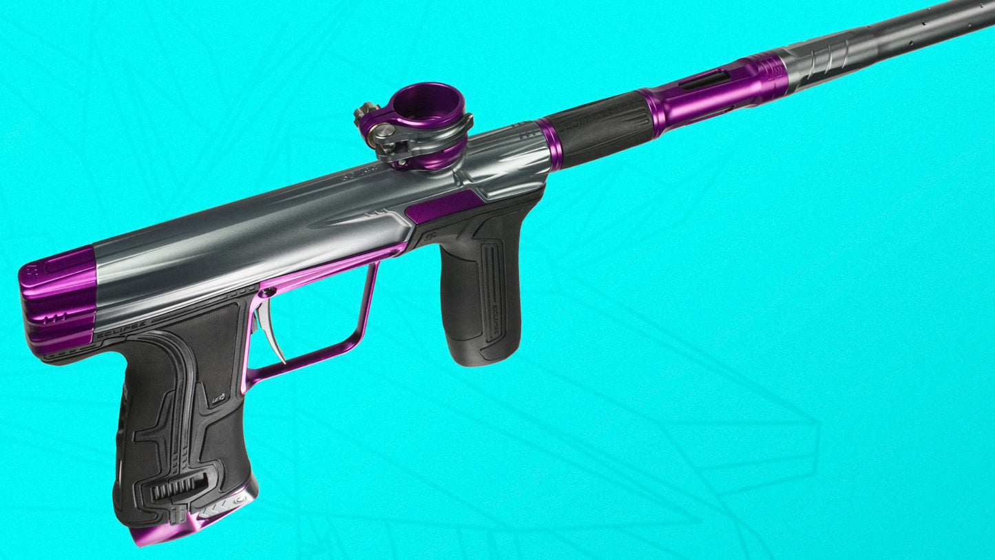 Planet Eclipse CS3 Paintball Gun - HAVOC, Gray / Purple