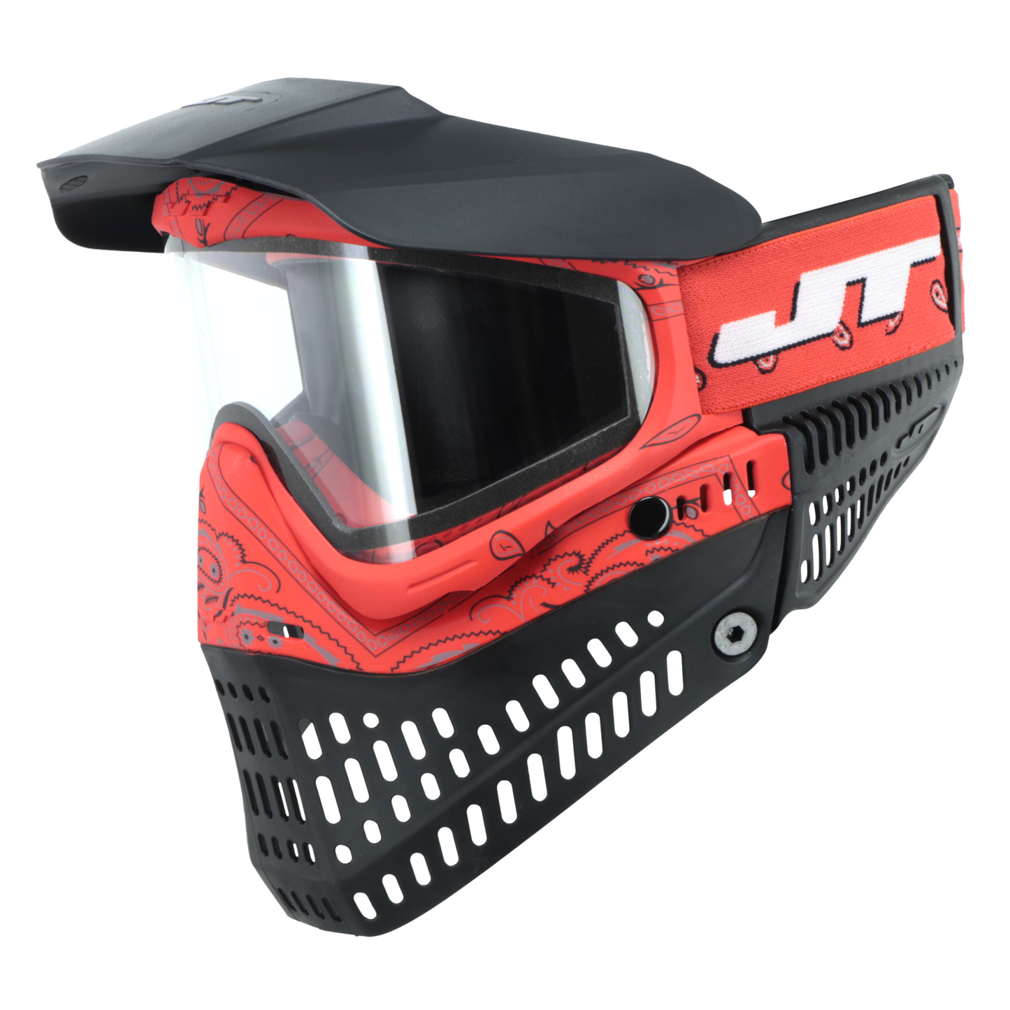 JT Proflex Goggle - (LE) Bandana Red, 2 Lenses
