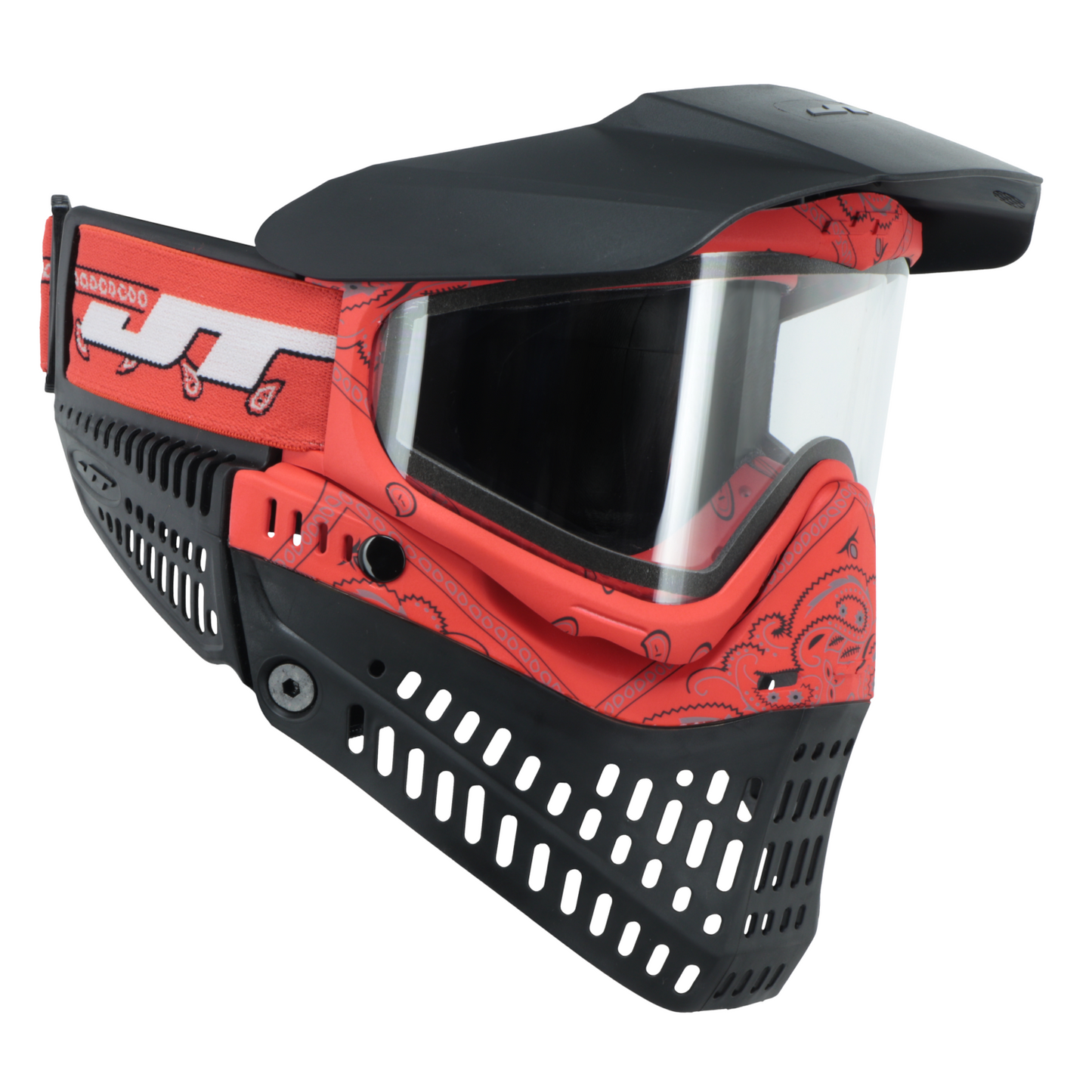 JT Proflex Goggle - (LE) Bandana Red, 2 Lenses