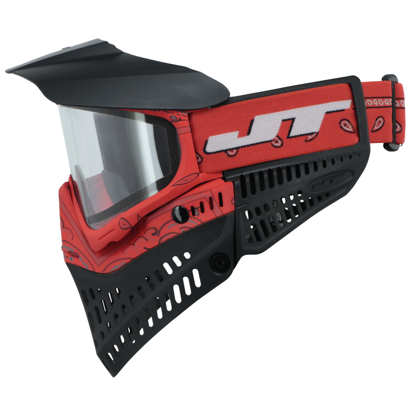 JT Proflex Goggle - (LE) Bandana Red, 2 Lenses