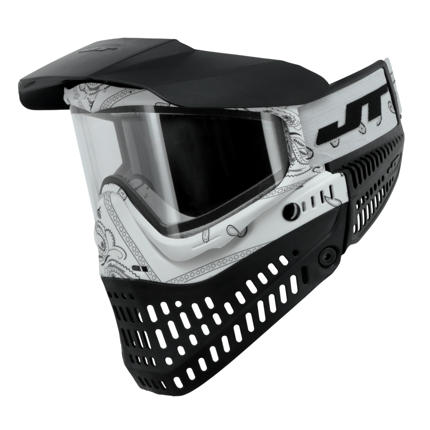 JT Proflex Goggle - (LE) Bandana White, 2 Lenses