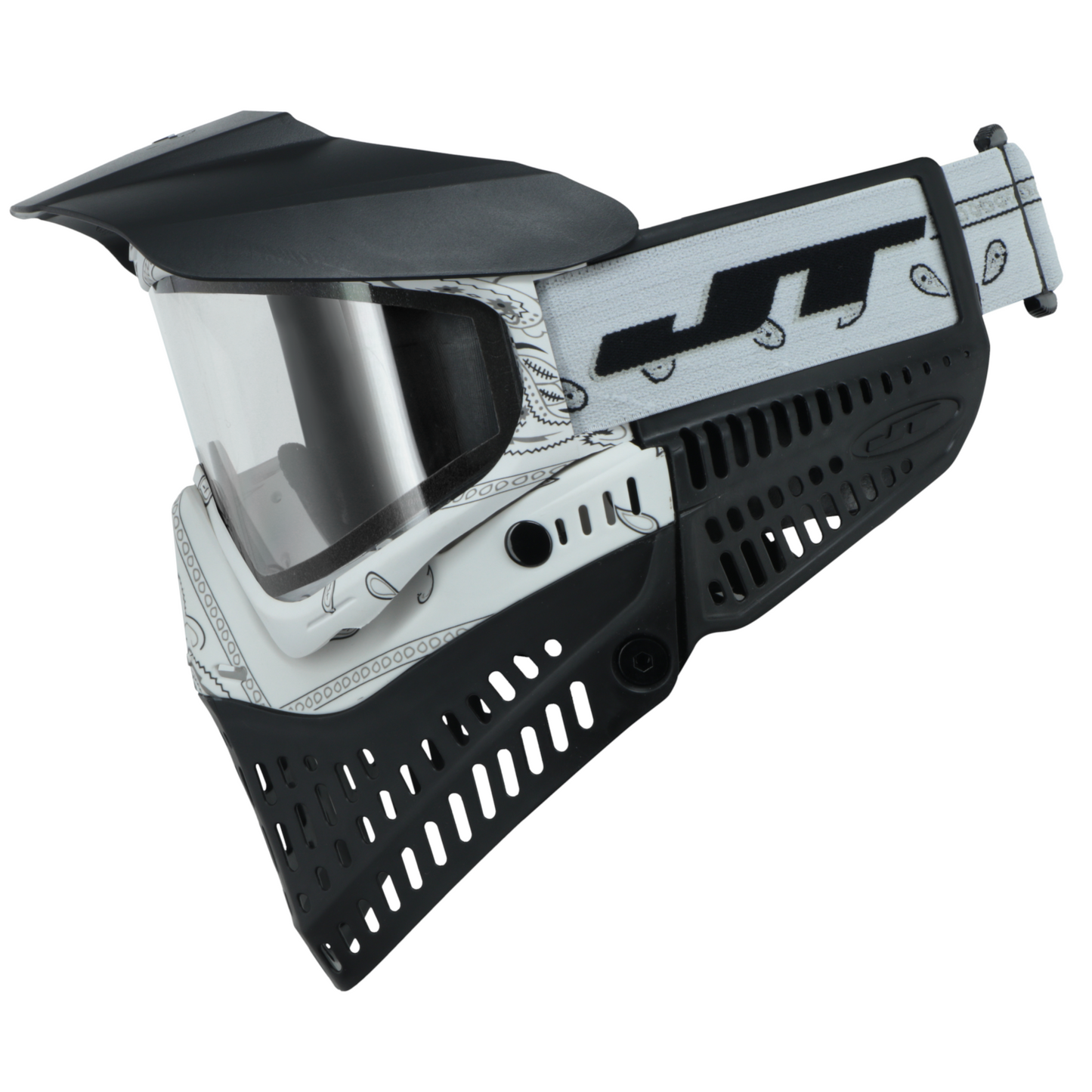 JT Proflex Goggle - (LE) Bandana White, 2 Lenses