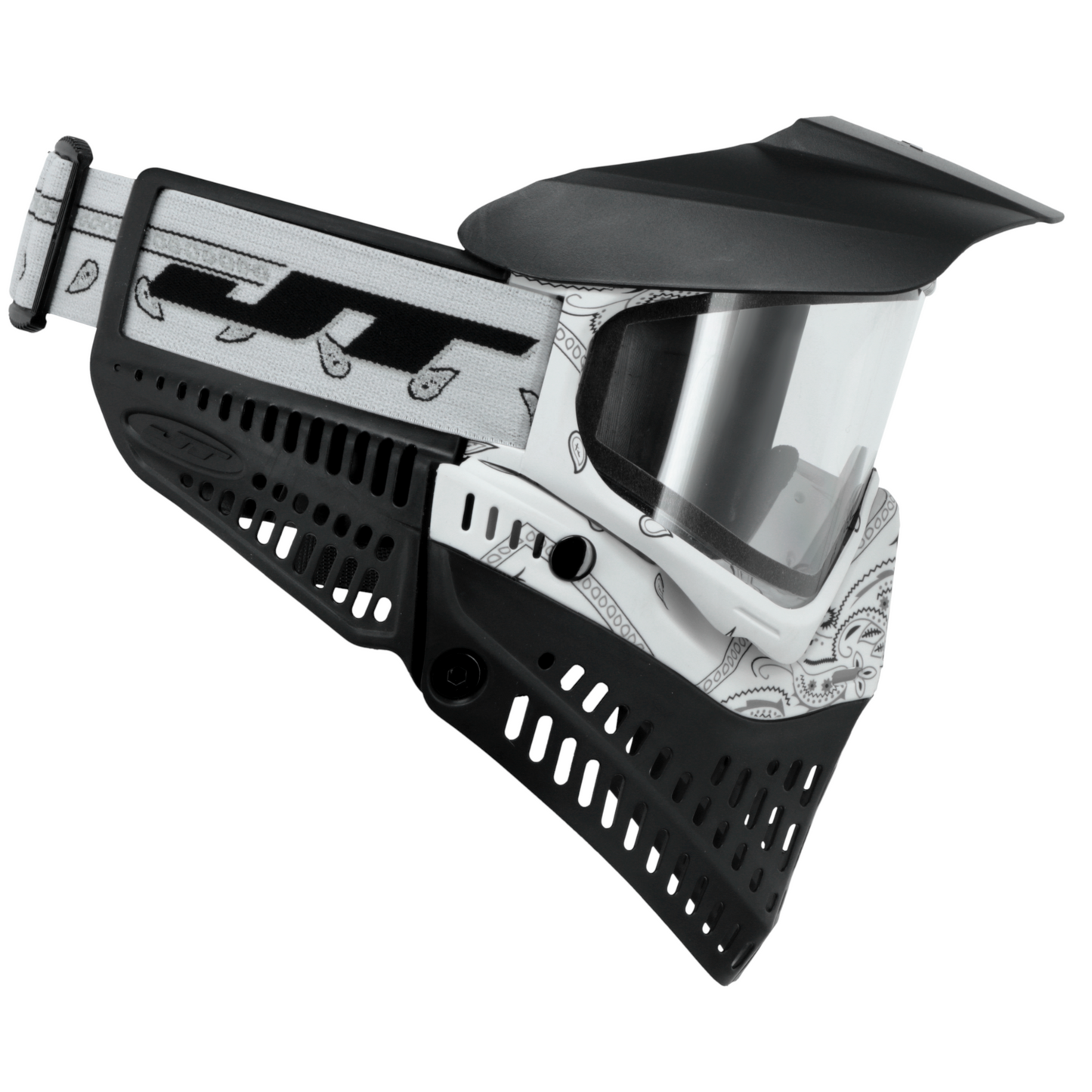 JT Proflex Goggle - (LE) Bandana White, 2 Lenses