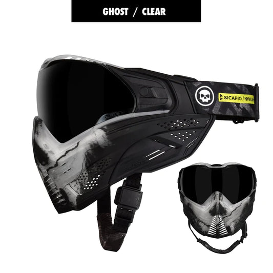 Push Unite Goggle (LE) - Infamous Skull (CLEAR GHOST)
