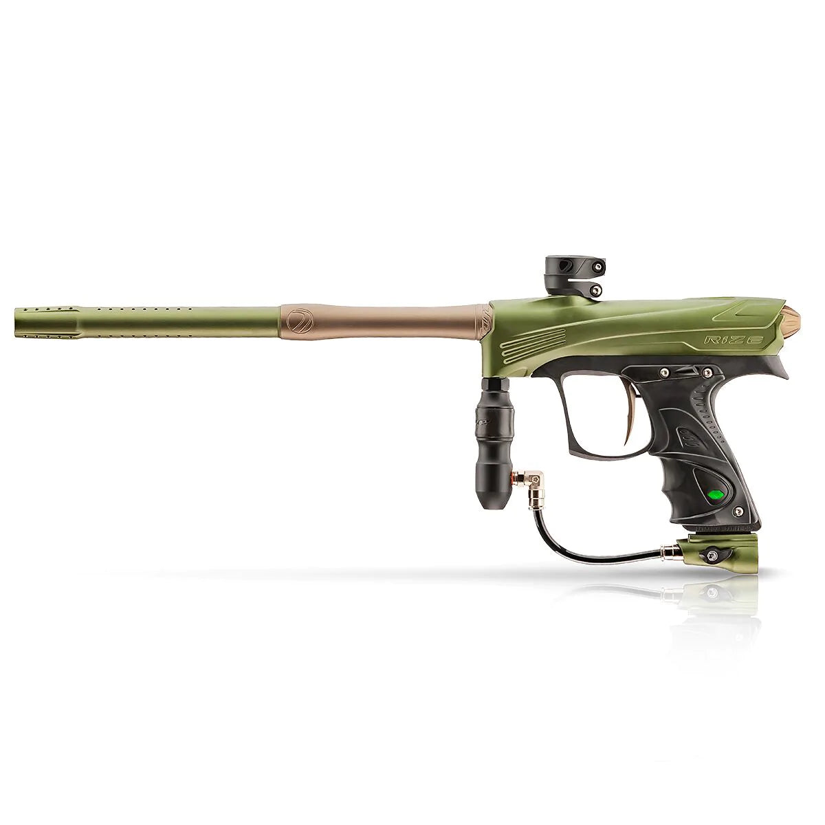 Dye Rize CZR Paintball Gun - Olive / Tan