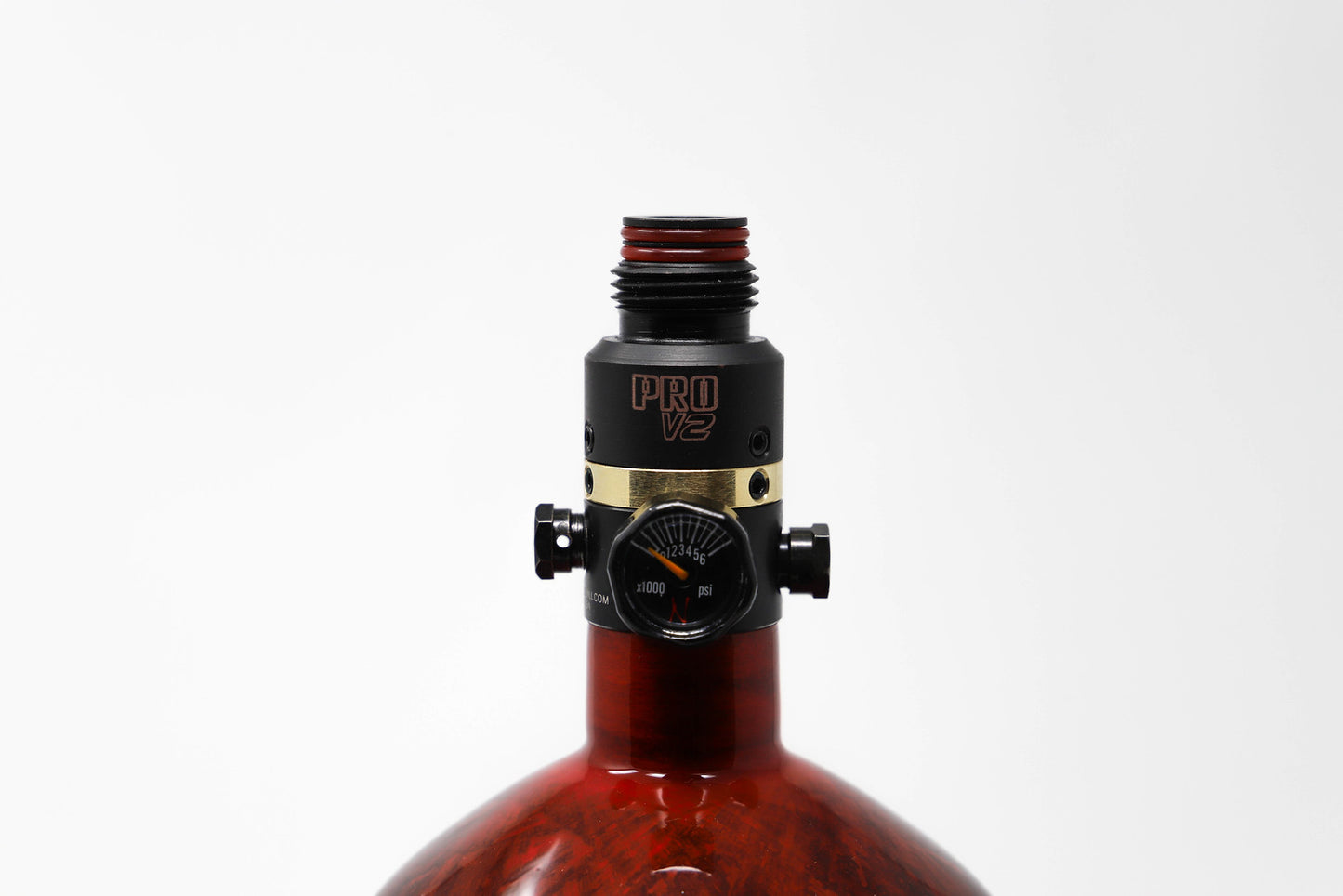 Ninja SL2 Compressed Air Tank (77ci, ACE regulator) - Red/White