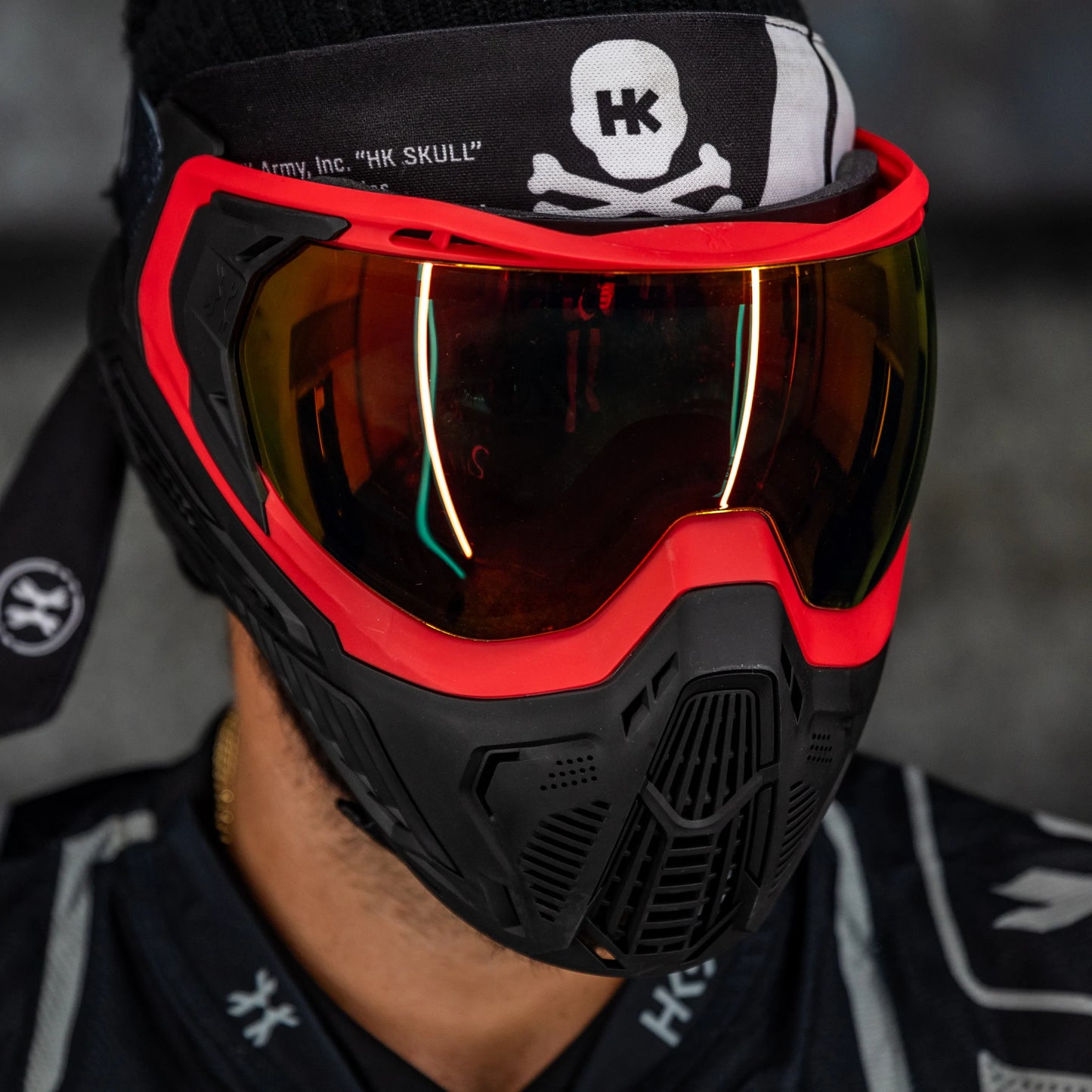 HK Army SLR Goggle (FLARE) - Red / Black (Scorch Lens)
