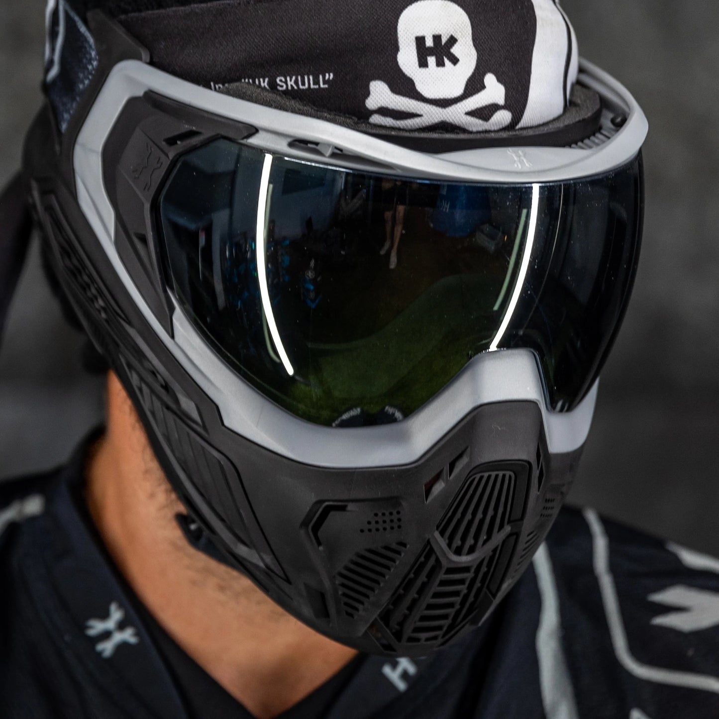 HK Army SLR Goggle (MERCURY) - Grey / Black (Silver Lens)