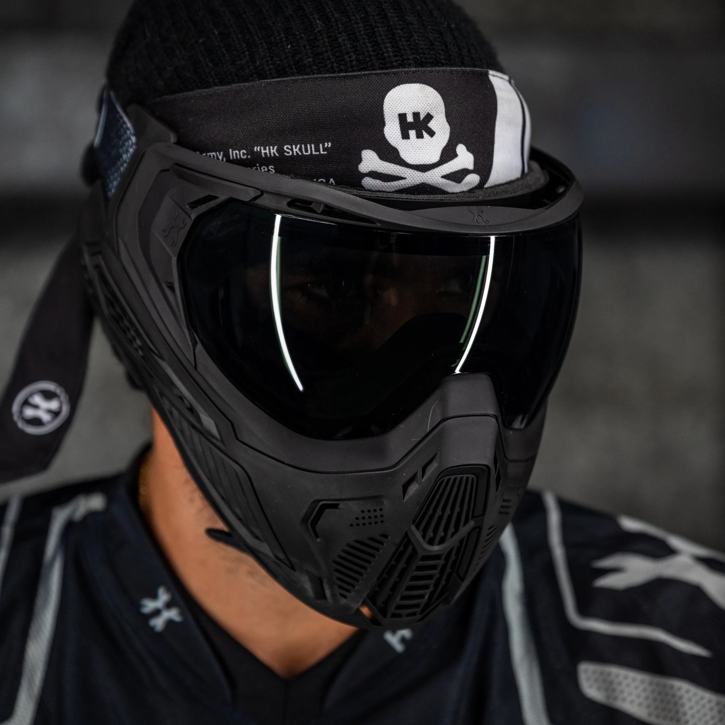 HK Army SLR Goggle (MIDNIGHT) - Black / Black (Smoke Lens)