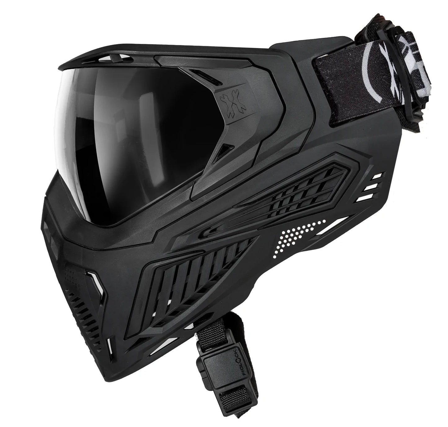 HK Army SLR Goggle (MIDNIGHT) - Black / Black (Smoke Lens)