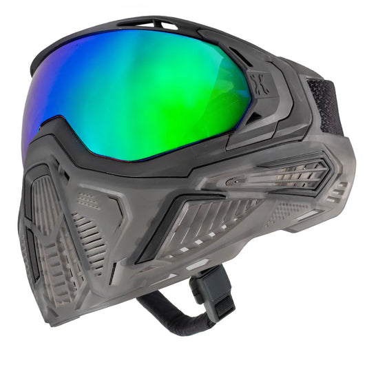 HK Army SLR Goggle (ODYSSEY) - Black / Black (Aurora Green Lens)