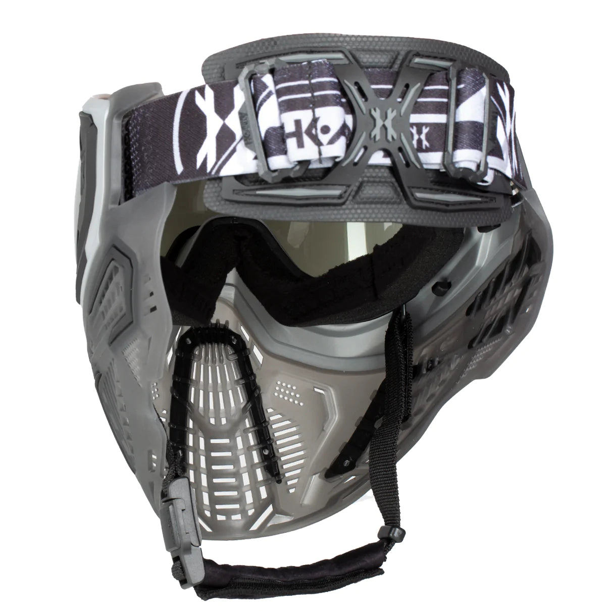 HK Army SLR Goggle (ODYSSEY) - Black / Black (Aurora Green Lens)