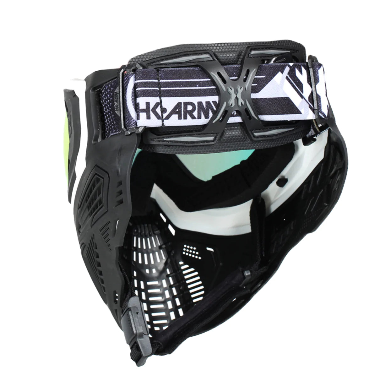 HK Army SLR Goggle (TROOPER) - White / Black / Black (Scorch Lens)