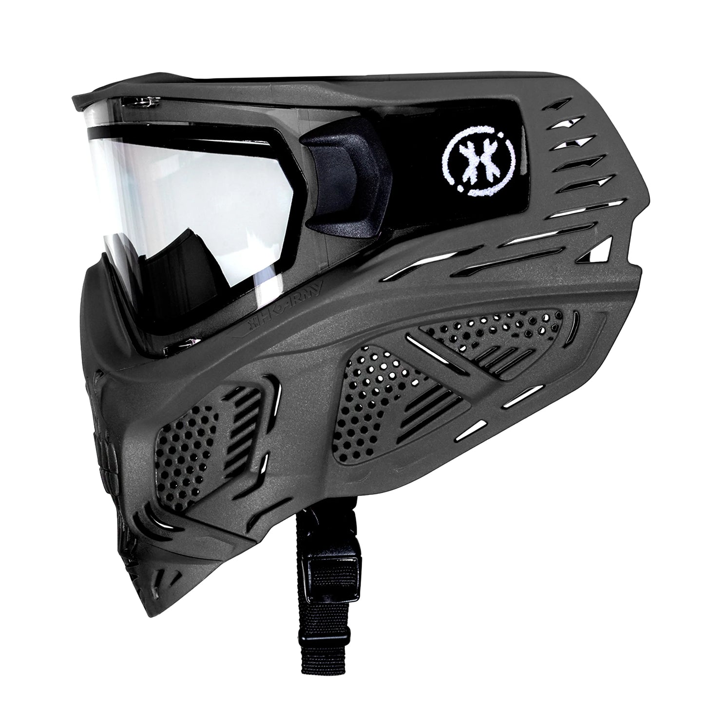 HK Army HSTL Skull Goggle - Black (Clear Lense)