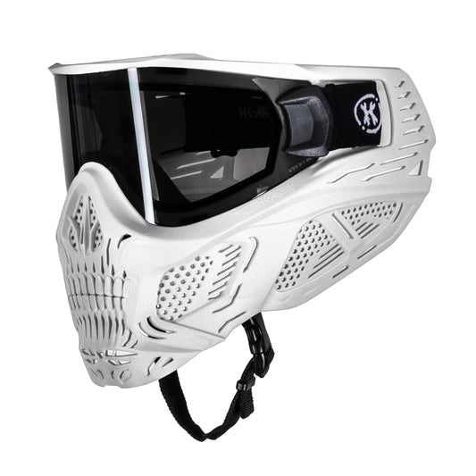 HK Army HSTL Skull Goggle - White (Smoke Lens)