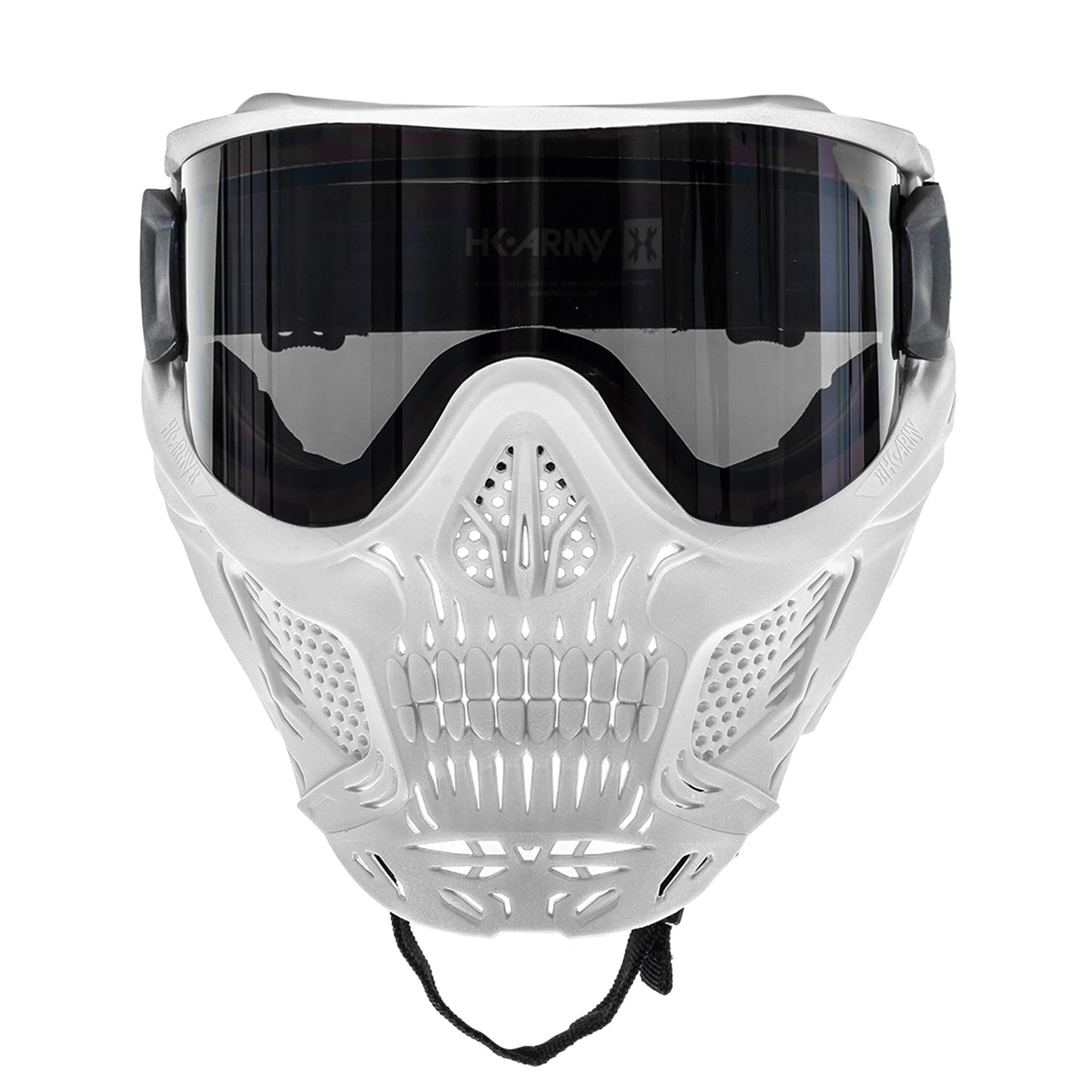 HK Army HSTL Skull Goggle - White (Smoke Lens)