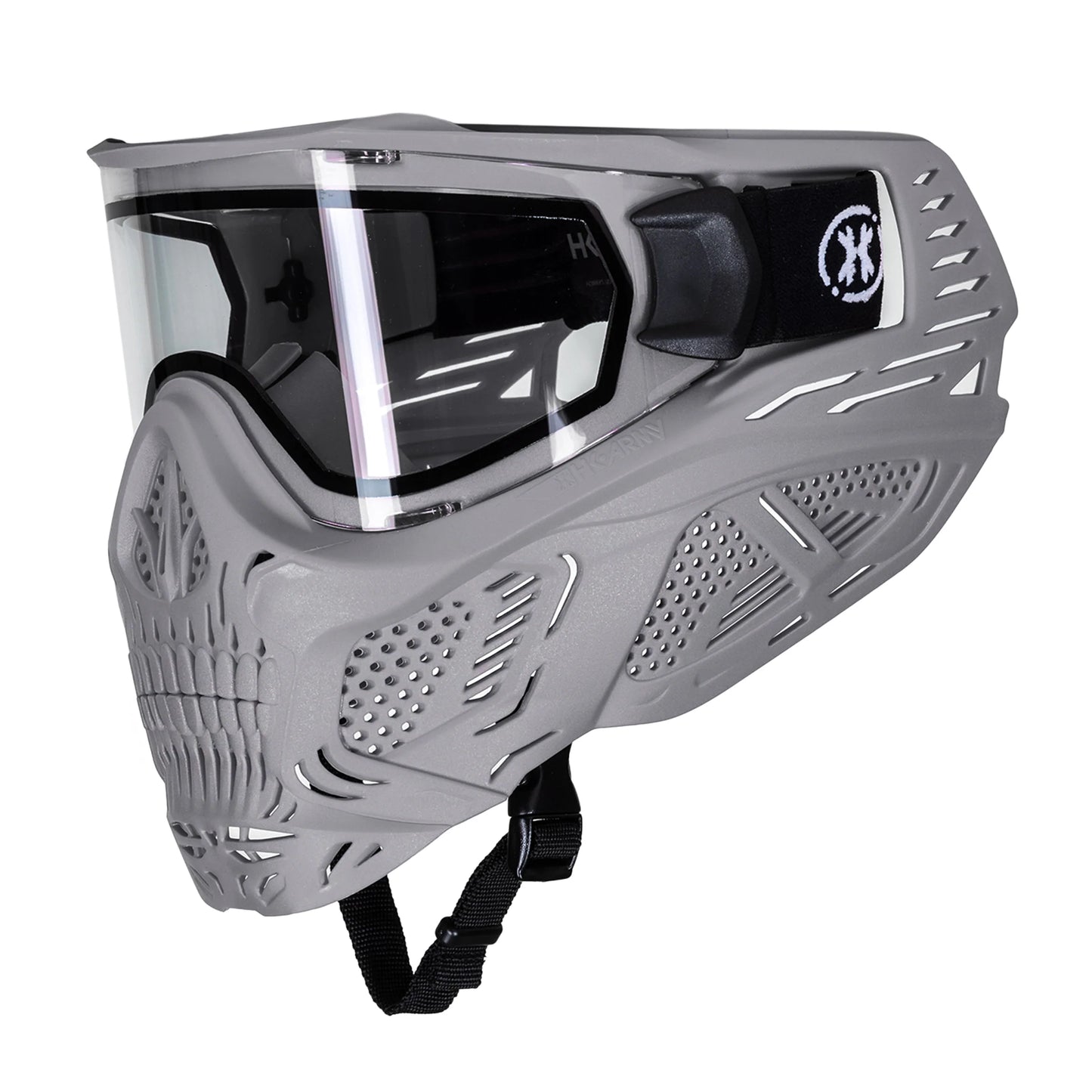 HK Army HSTL Skull Goggle - Grey (Clear Lense)