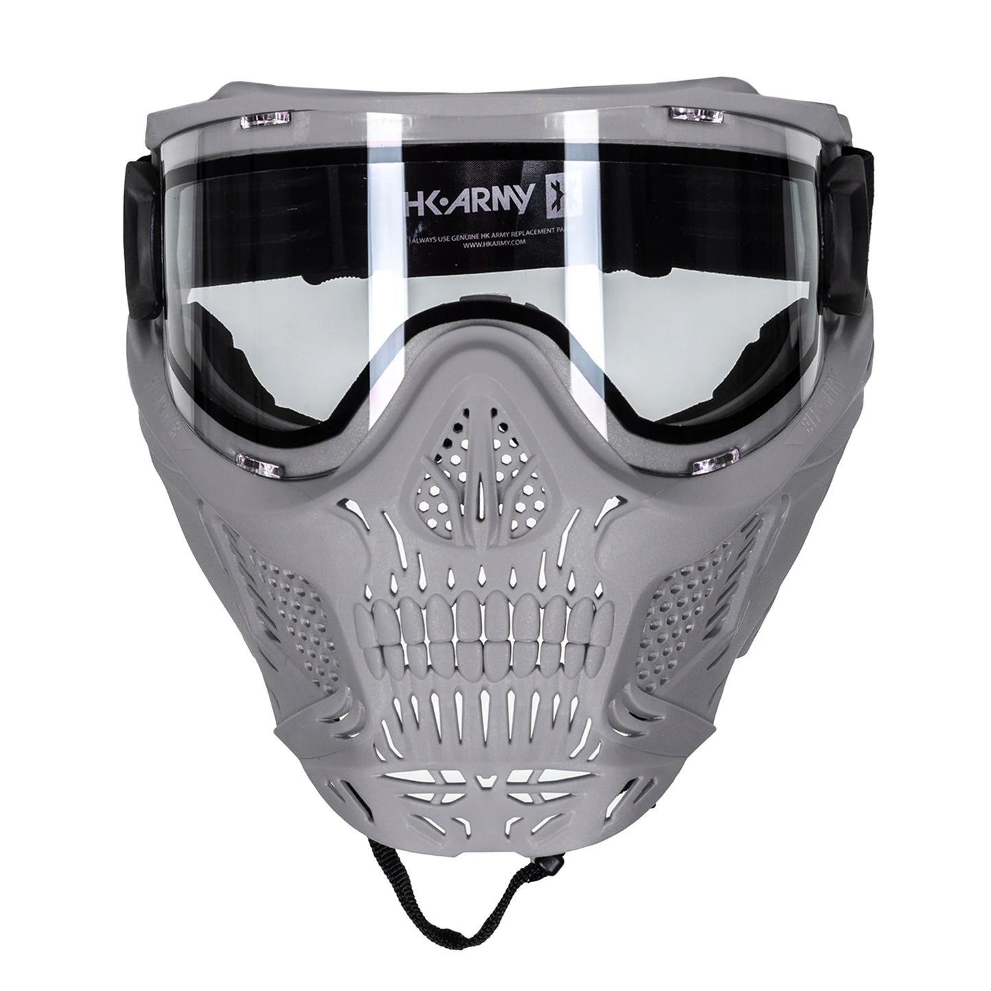 HK Army HSTL Skull Goggle  - Grey (Clear Lense)