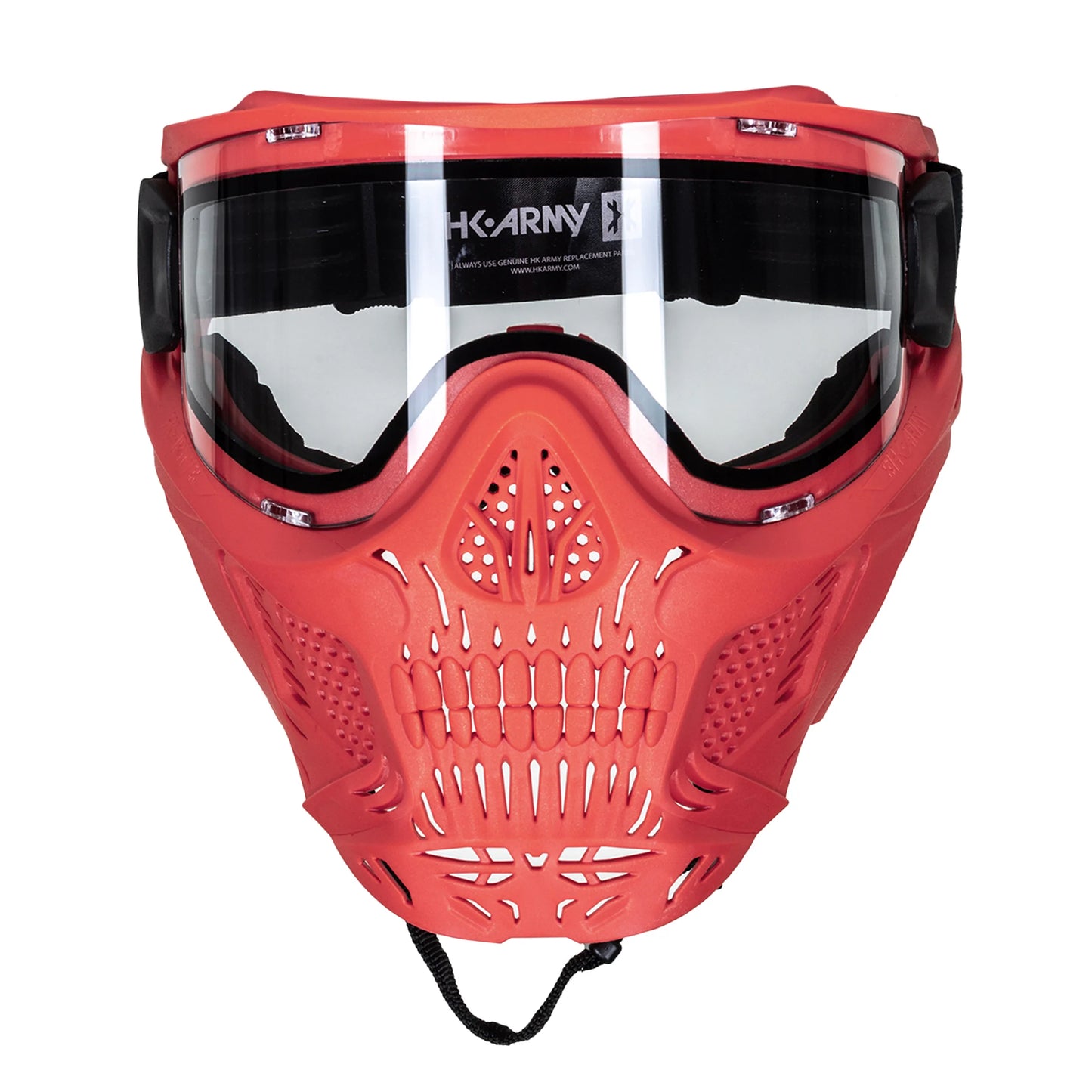 HK Army HSTL Skull Goggle - Red (Clear Lense)