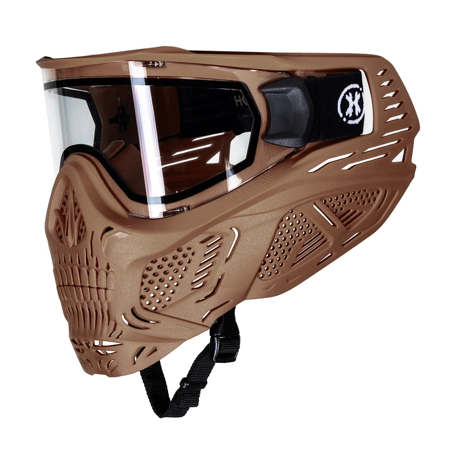 HK Army HSTL Skull Goggle - Tan (Clear Lens)