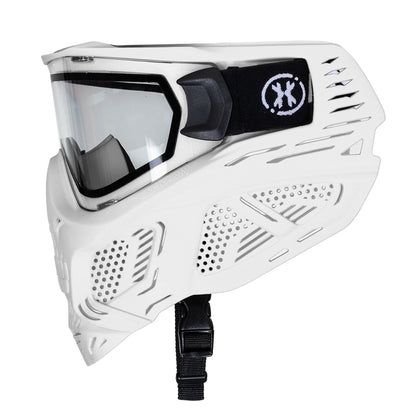 HK Army HSTL Skull Goggle  - White (Clear Lens)