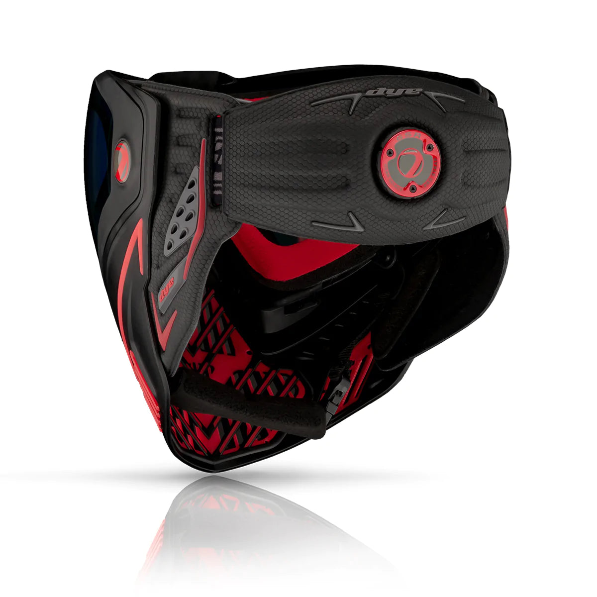 Dye i5 Thermal Goggle System (FIRE 2.0) - Black / Red