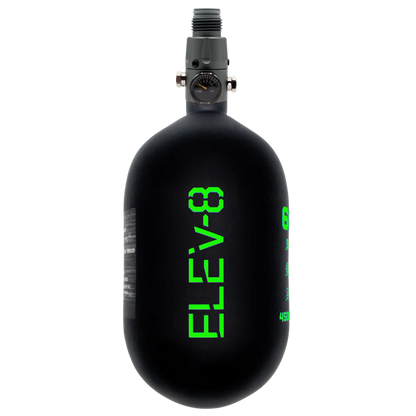 ELEV-8 Air Tank - 68ci/4500 Gloss Black / Logo