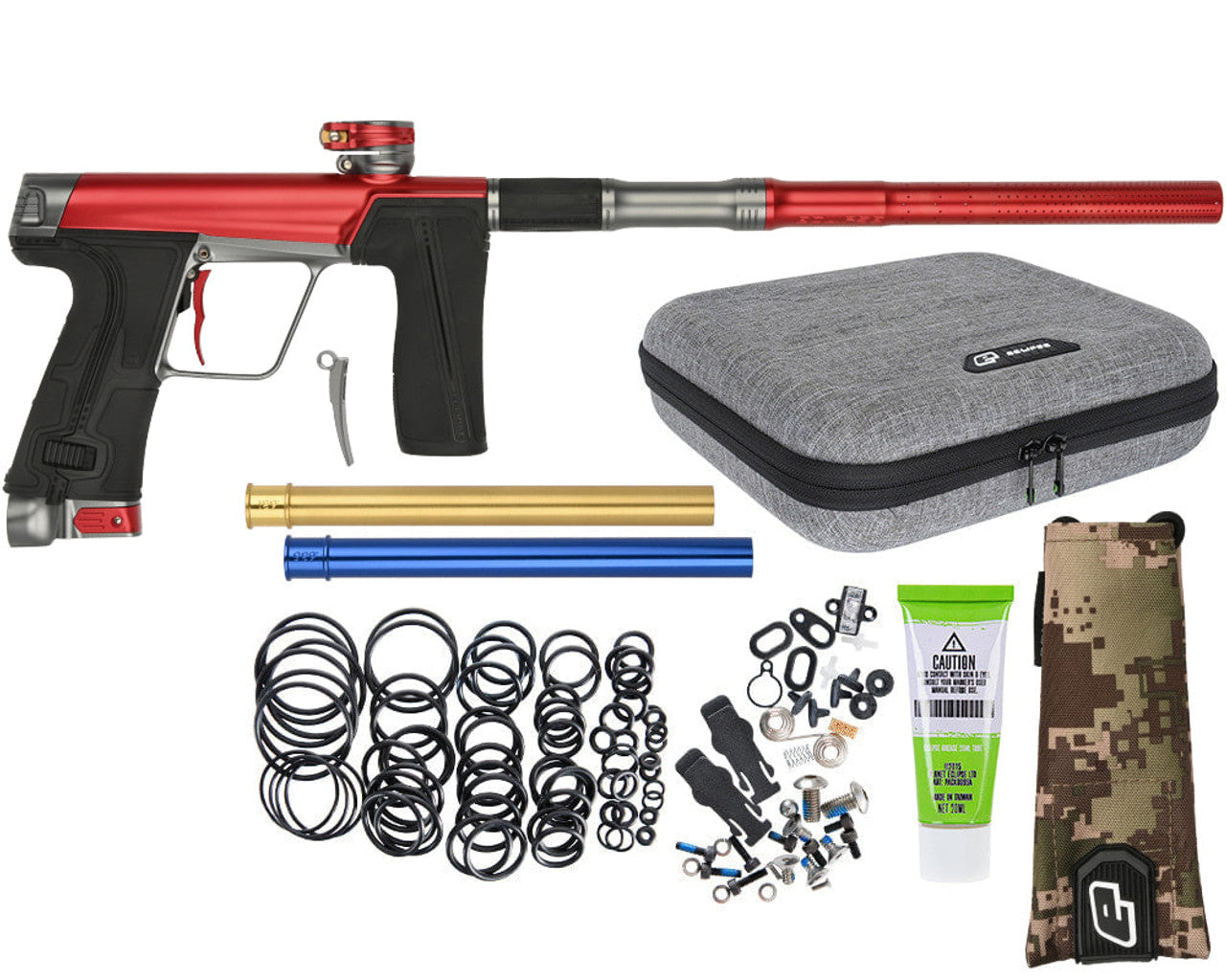 Planet Eclipse CS3 Pro Paintball Gun - Ashes3 (Red/Medium Grey)