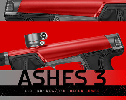 Planet Eclipse CS3 Pro Paintball Gun - Ashes3 (Red/Medium Grey)