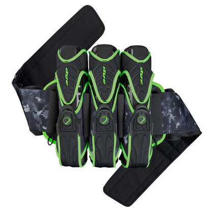 Dye Assault Pack Pro Harness 3+4 - Black DyeCam Lime