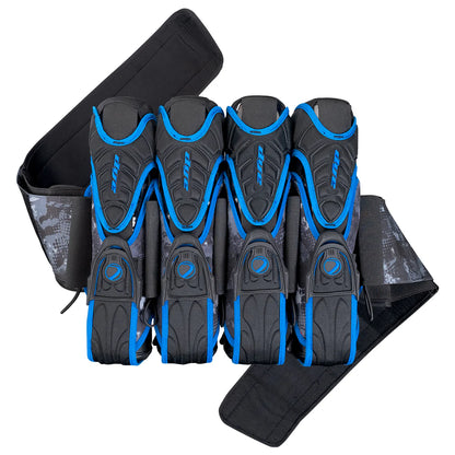 Dye Assault Pack Pro Harness 4+5 - Black DyCam Cyan