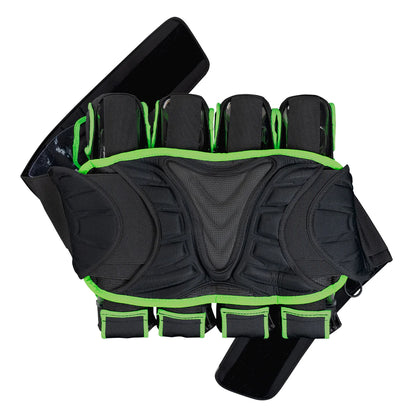 Dye Assault Pack Pro Harness 4+5 - Black DyeCam Lime