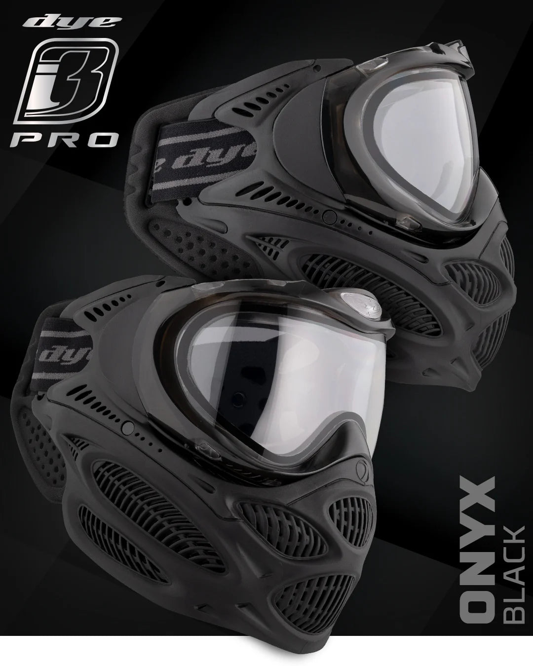 Dye I3 Pro Goggle Thermal - Onyx Black