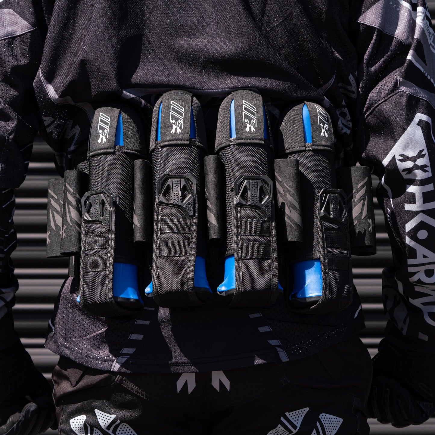 HK Army Eject Harness - Blackout (4+3)