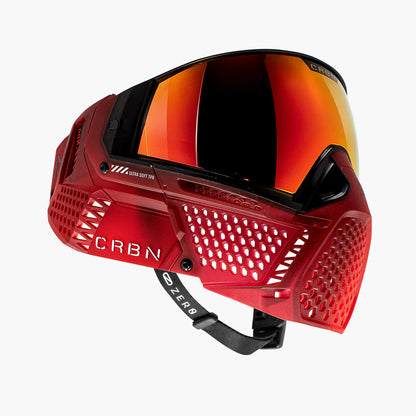 CRBN Zero Pro Goggle - Fade Blood, Coverage: LESS