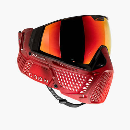 CRBN Zero Pro Goggle - Fade Blood, Coverage: LESS