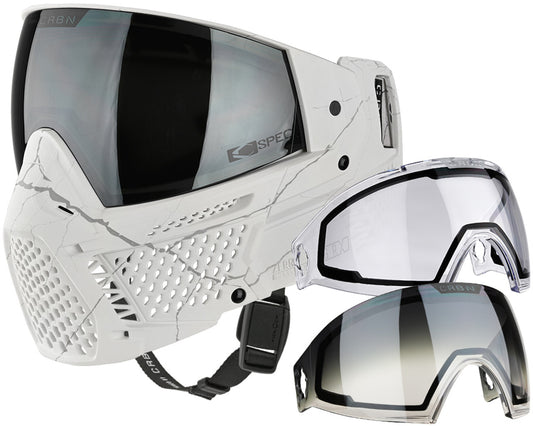 CRBN Zero GRX Goggle - FRACTURE BONE, Coverage: LESS