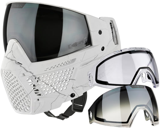 CRBN Zero GRX Goggle - FRACTURE BONE, Coverage: MORE