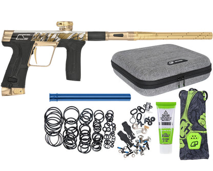 Planet Eclipse CS3 Paintball Gun - CRUSADE, Fraktal Gold / Bronze