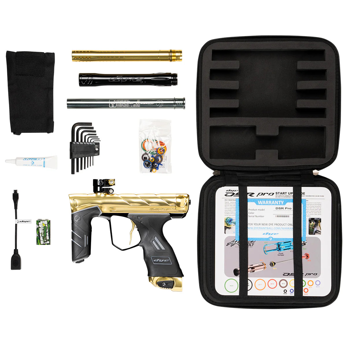 Dye DSR Pro Paintball Gun - 007 Polish