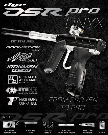 Dye DSR Pro Paintball Gun - Onyx Polish