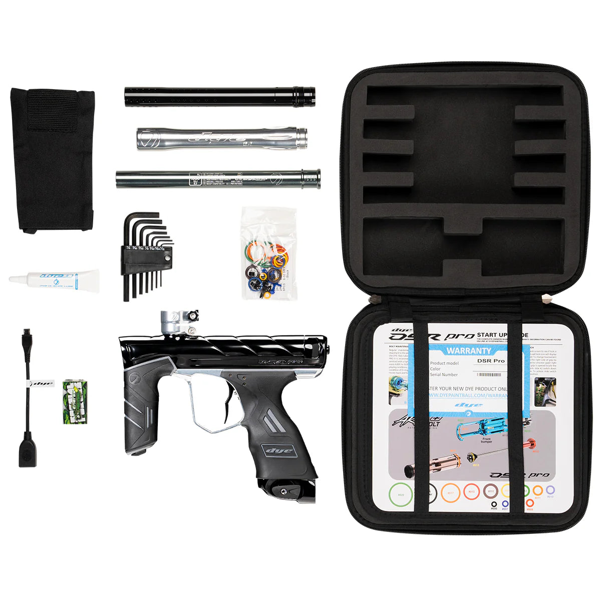 Dye DSR Pro Paintball Gun - Onyx Polish