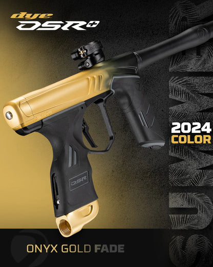 Dye DSR+ Paintball Gun - Onyx Gold Fade Dust